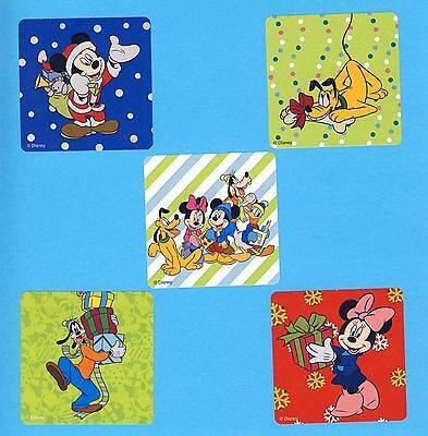 10 Mickey Mouse Christmas - Large Stickers - Minnie, Pluto, Goofy, Donald Duck