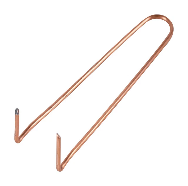 Warwick Hanger 550-2 Copper Plated Carbon Steel Wire Pipe Hook 1/2 x 6 in.