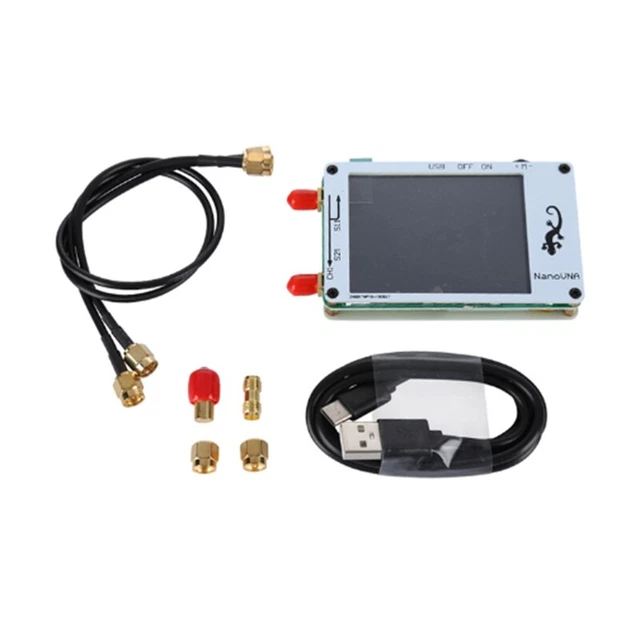 2.8 Inch LCD Display VNA HF VHF UHF UV Analyzer Antenna Analyzer + N8D3