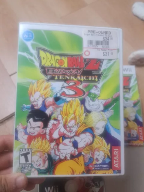 Dragon Ball Z Budokai Tenkaichi 3 Nintendo Wii CIB DBZ Goku Tested Fast  Shipping 742725275584 