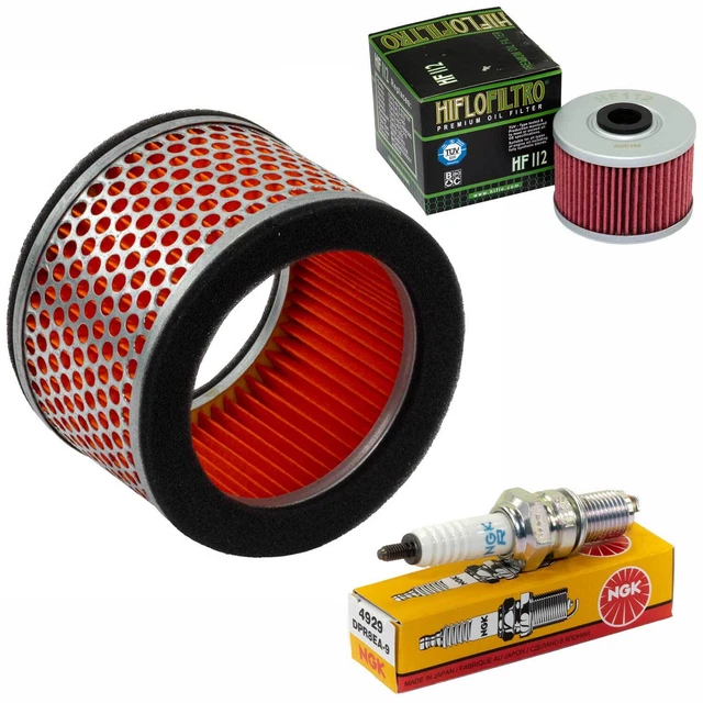 HURI 2x Ölfilter Für Honda NX 650 Dominator (1990–2000) – Ersatz Für Hiflo HF112 / K&N KN112 | Motorrad-Ersatzteil