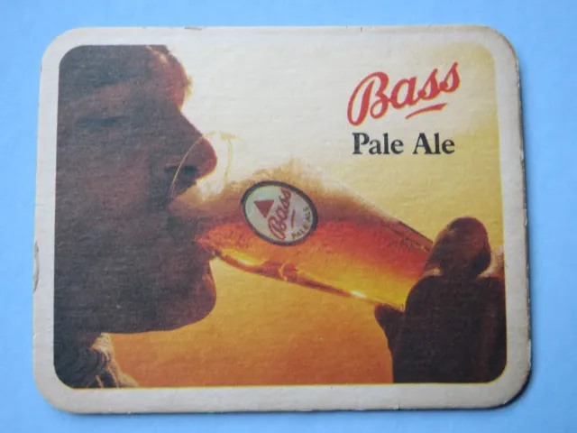 Beer Brewery Pub Bar Coaster: Bass Pale Ale ~ Luton England Brewing Company ~