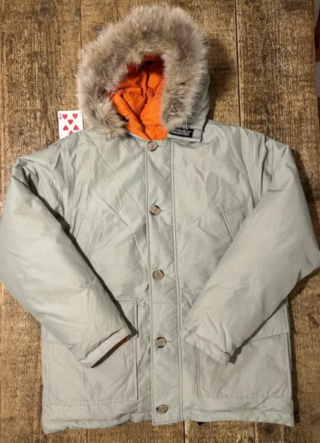 Woolrich Artic Coat parka Double Face uomo Piumino D’oca giacca tg M WP Store