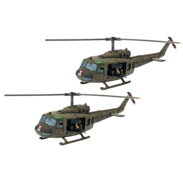 Flames of War - Vietnam: USA UH-1 Huey Aviation Platoon (VUSBX17)