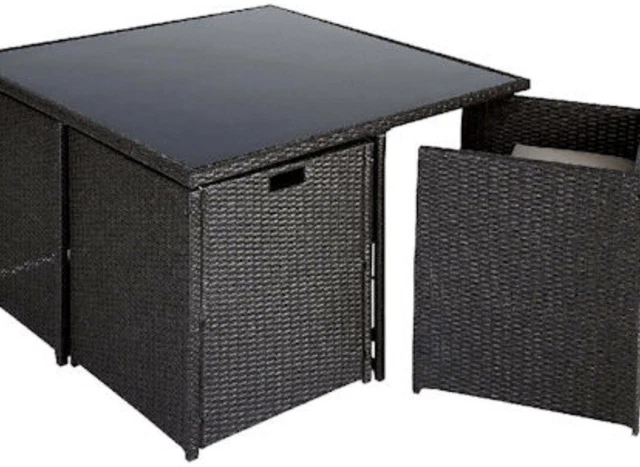 Vancouver 5 seater store rattan garden furniture