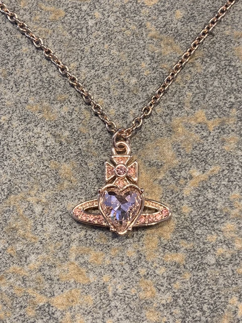Vivienne westwood rose deals gold necklace sale