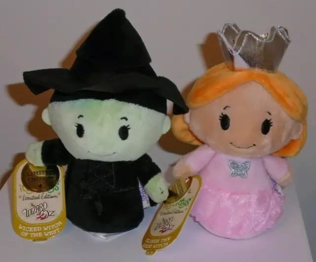 Hallmark Itty Bittys - Glinda Good Witch & Wicked Witch Wizard Of OZ LE NEW 2