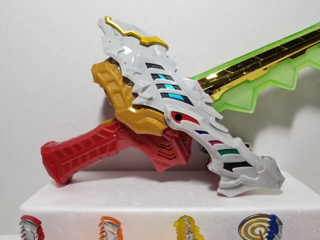 LOTTO DI CHIAVI Power Rangers Dino Fury Master Saber calibro Ryusoul ...
