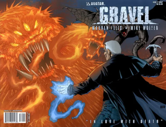 Gravel #17 Wrap Cover (2007-2010) Avatar Press Comics