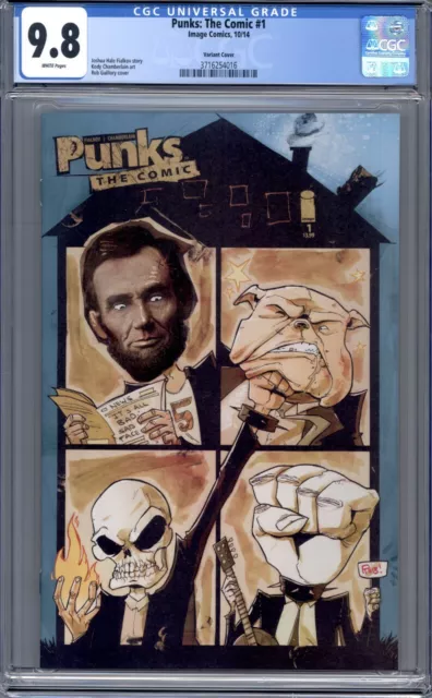 Punks: The Comic #1  Image Comics (2014) Rob Guillory Variant 1st Print CGC 9.8