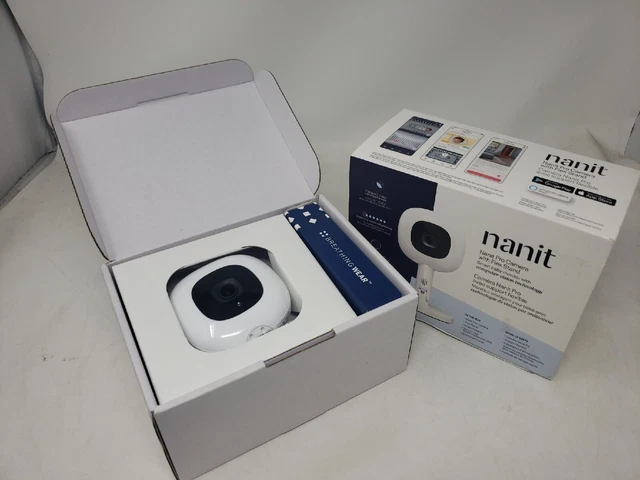 Monitor inteligente para bebé Nanit Pro y soporte flexible - cámara de video Wi-Fi segura 1080p