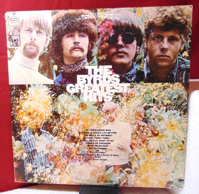 The Byrds – The Byrds' Greatest Hits - OG 1967 Columbia CS 9516 '2-Eye' VINYL LP