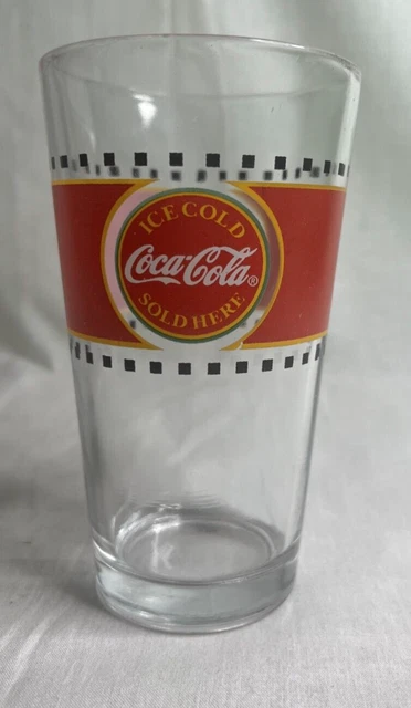 Vintage Coca Cola Coke Drinking Glass FAST Shipping