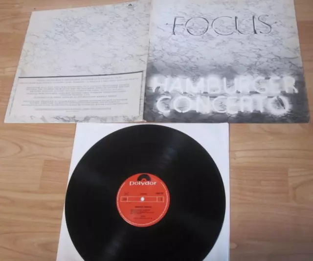 Focus – Hamburger Concerto ( 1974 Polydor 2460 228 ) LP/Vinyl