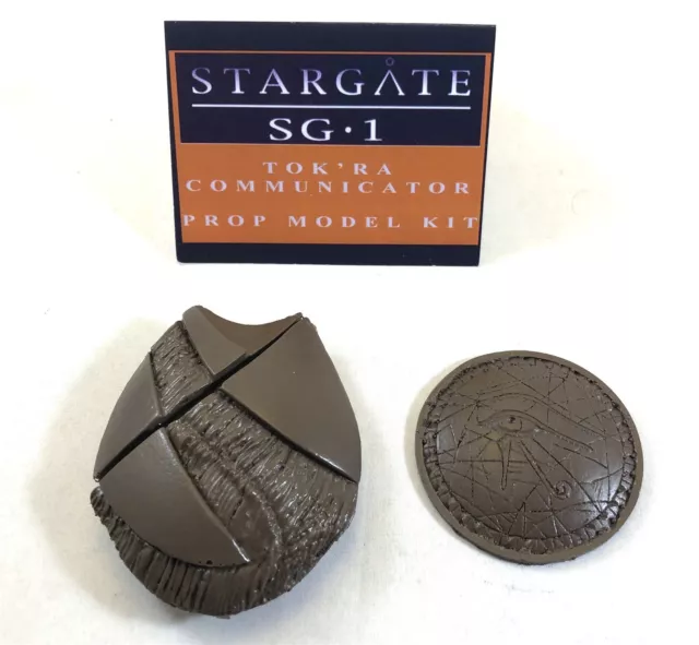 Stargate SG1 Resin Prop Replica Model Kit Set Tok'ra Communicator and Eye of Ra