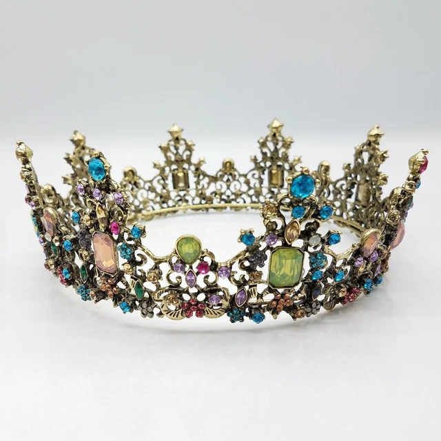 1.6lb Gold + Silver Tone Tiaras | Head Bands Hair Accessories Assorted Lot