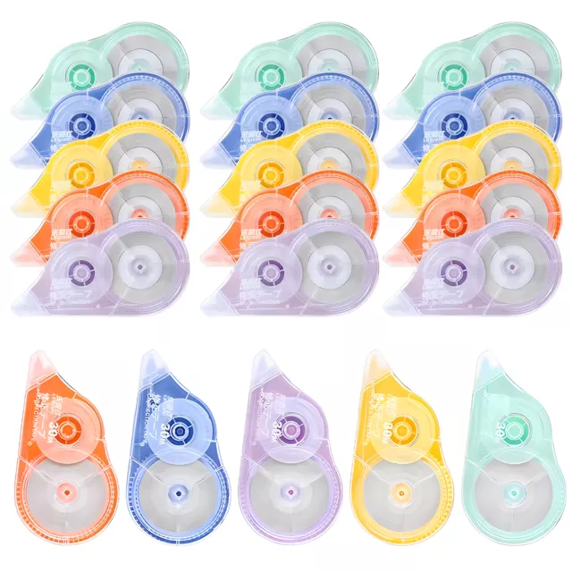 20pack 30m 5mm Home Writing Gift Kids Instant Portable Correction Tape White Out