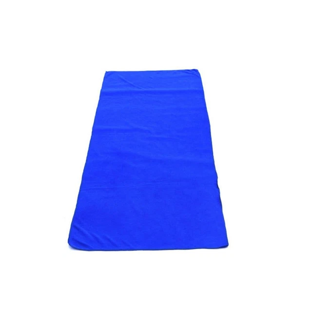Large Blue Microfibre Towel Fit Auto  Drying Cleaning Waxing Polishing Soft