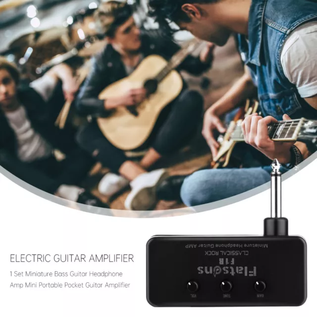Miniature Bass Guitar Headphone Amp Portable Mini Pocket Guitar Amplifier