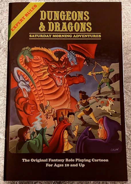 Dungeons & Dragons Saturday Morning Adventures Expert Rules #1 FOIL Cover NM/M