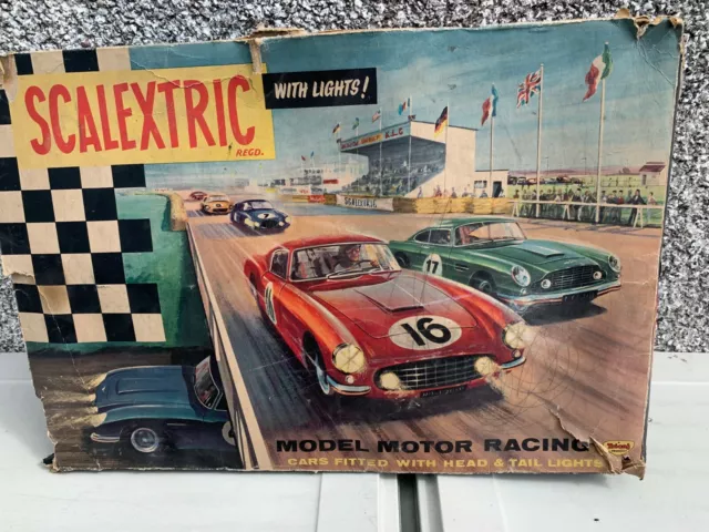 Rare Vintage Scalextric Boxed Set