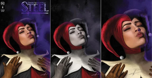 Dark Knights of Steel #1 Carla Cohen 3 Variant Cover Set DC Comics January 2021