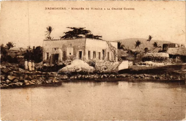 CPA AK Mosquee du Miracle a la Grande Comore MADAGASCAR (1262696)