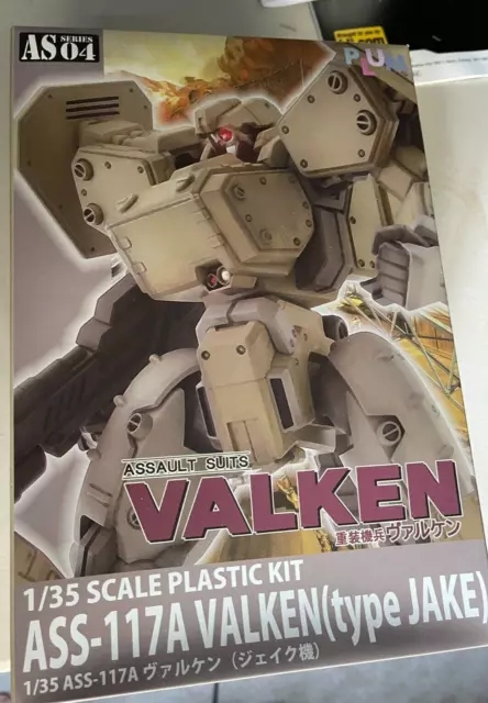 Plum Assault Suit Valken ASS-117A (Type JAKE) 1/35 Scale Model Kit