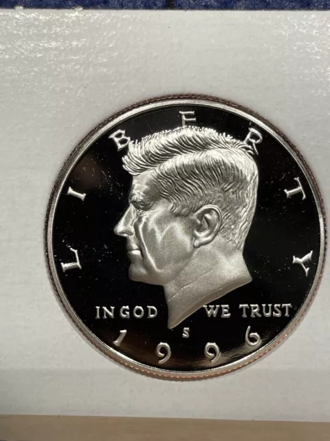 1996 S Kennedy Half Dollar, Proof, DCAM, PR++, A very nice high-end coin