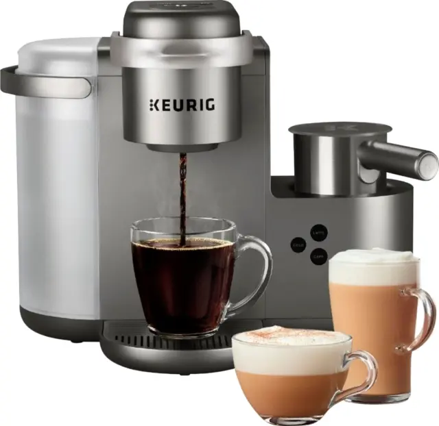 Keurig K-Cafe Special Edition Single Serve K-Cup Pod Coffee Maker/Nickel - NEW