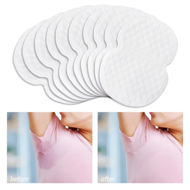 50Pcs Disposable Underarm Armpit Sweat Pads Stickers Shield Guard Absorbing SC