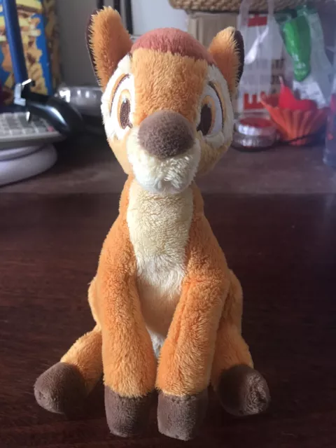 Bambi 7" Disney Store Soft Toy Plush Beanie