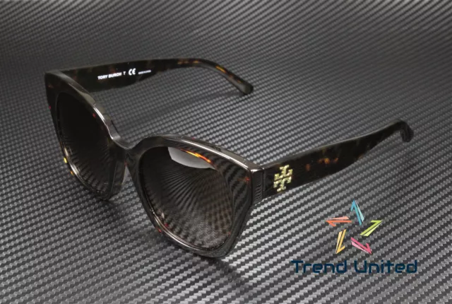 TORY BURCH TY7159U 172813 Dark Tortoise Brown Gradient 52 mm Women's Sunglasses
