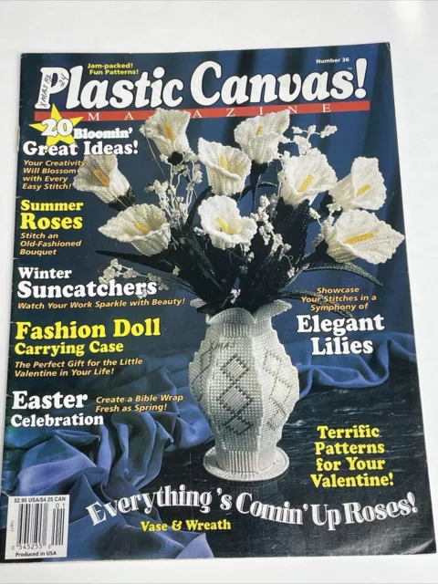 Revista de lona de plástico n.o 36 estuche de moda muñeca patrón 20 proyectos