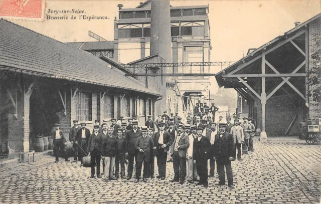 Cpa 94 Ivry Sur Seine / Brasserie De L'esperance / Factory / Industry