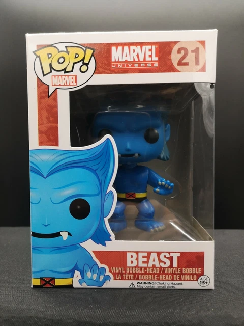 Genuine Funko Pop! Marvel Beast #21 VAULTED X-Men Vinyl Figure