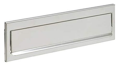 Arregui 1832D34 Entrée de boîte aux lettres en acier inoxydable 248 x 73 mm
