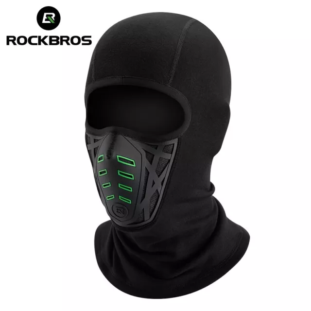 ROCKBROS Sturmhaube Gesichtsmaske Sturmmaske Maske für Skilaufen Radsport Winter