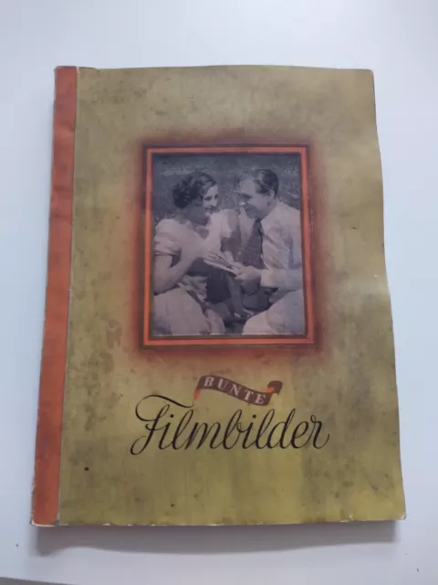 Bunte Filmbilder  Sammelbilderalbum   1936