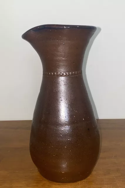 Bendigo Pottery Epsom Stoneware Carafe Jug - By Adrian Denham 1976-79