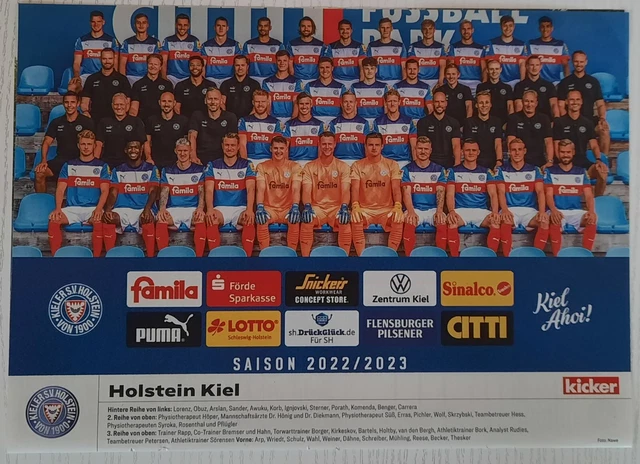 MANNSCHAFTSFOTO HOLSTEIN KIEL Kicker Sonderheft 2022/2023 EUR 2,49