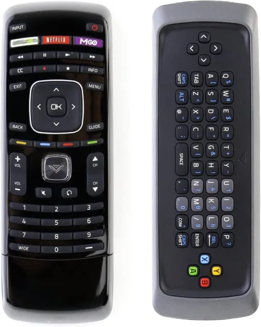 New VIZIO XRT302 Replacement Smart TV Remote Qwerty Keyboard Remote Control fit