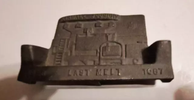 Scarce FARMALL IHC Cast Iron Farm Tractor Foundry Pencil Holder LAST MELT 1967