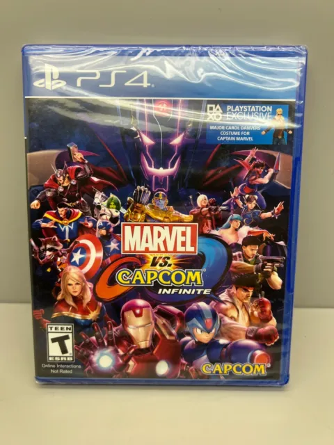 Marvel Vs Capcom Infinite PS4 SEALED Marvel Costume Exclusive Playstation 4 Sony