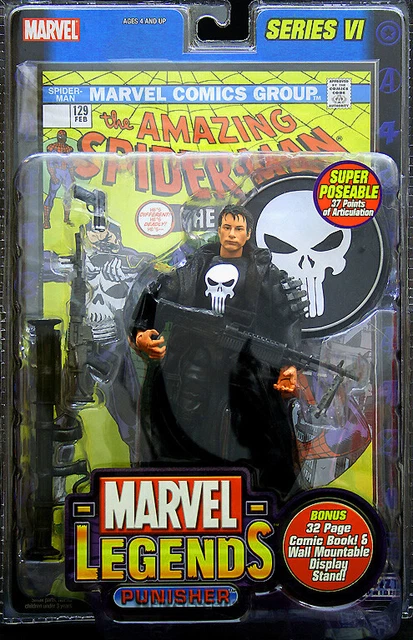 Marvel Legends 6 Toybiz Face Off Jigsaw Punisher Suit As Shown SL6