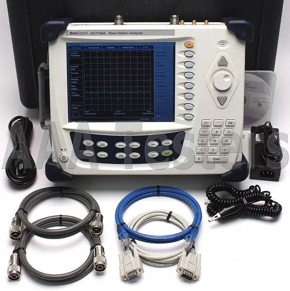 GenComm GC7105A Basisstation & Kabel Antenne E1 T1 Störung Analysator Wibro