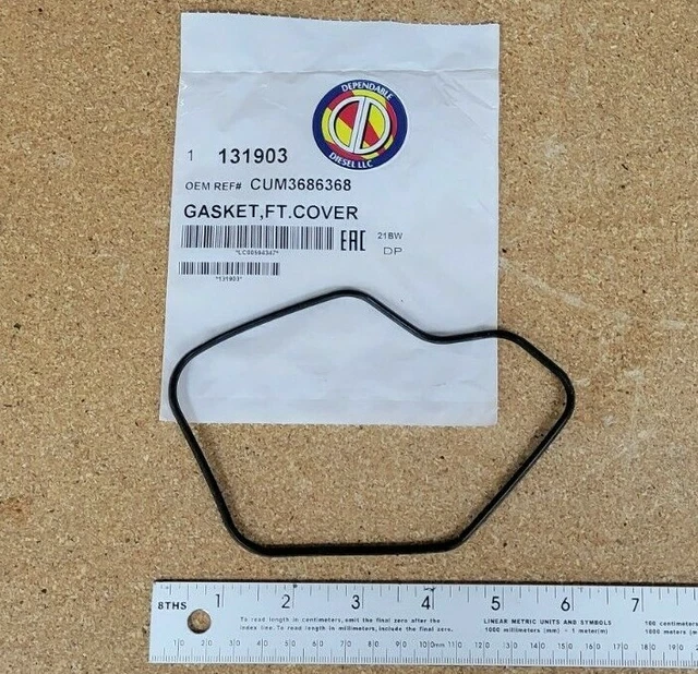 FRONT COVER GASKET for Cummins ISX 15 Engines. PAI P/N 131903 Ref. P/N