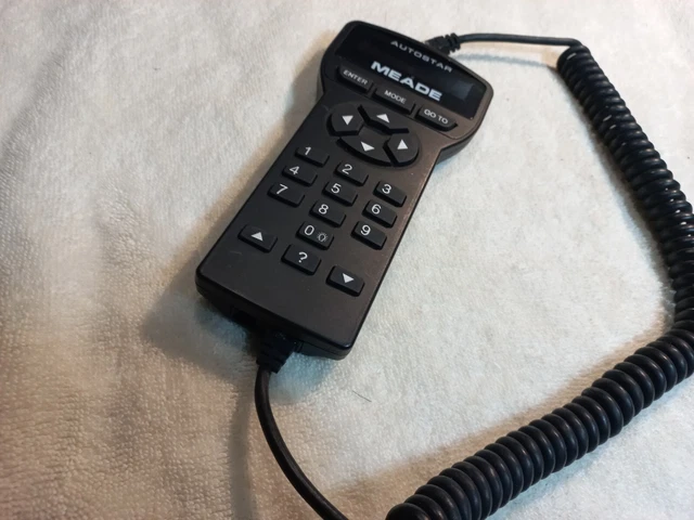 Controlador con cable para telescopio Meade Autostar envío gratuito