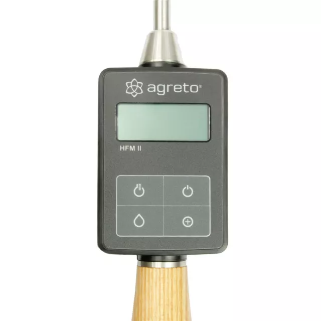 Agreto HFM II Digitaler Heu- und Strohfeuchtemesser Lanze 50 cm Heuballen Stroh 2