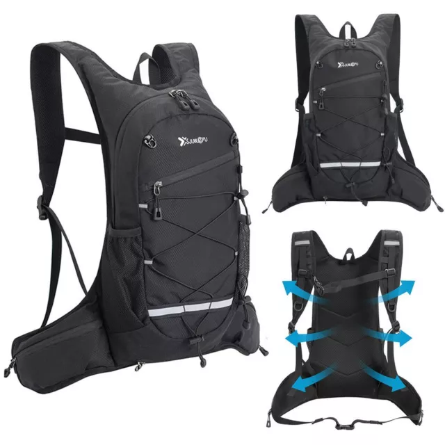 Impermeable Ciclismo bolsa de vejiga Pack Hidratación Mochila de agua Mochila